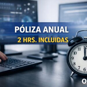 Póliza De Soporte Remoto 2 Horas de Servicio